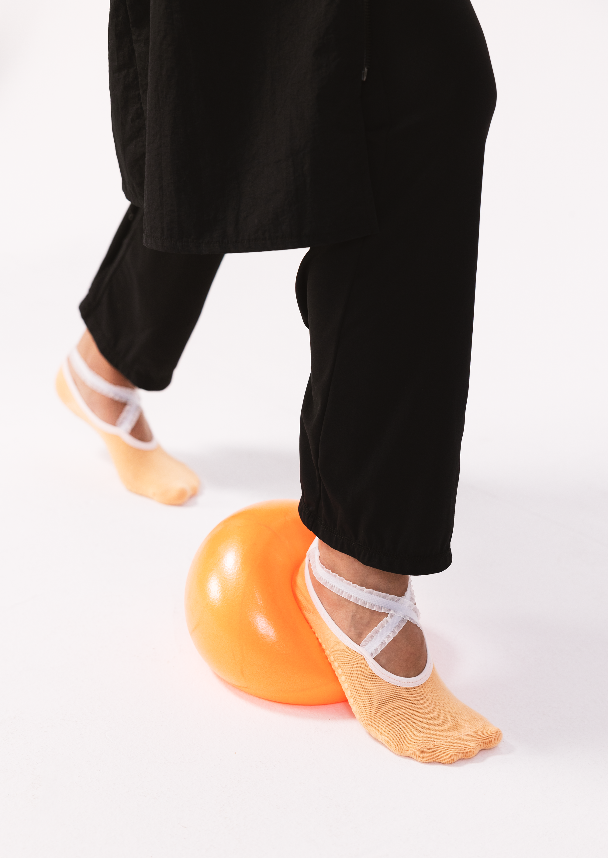 Pilates Socks - Orange